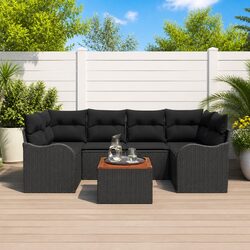 Enhance Your Outdoor Space with 7-Piece Modular Sofa Set