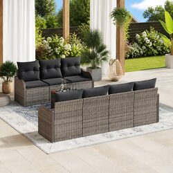 Transform Your Outdoor Space with 8-Piece Sofa Set