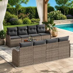 Elevate Your Outdoor Space with 9 Piece Sofa Set