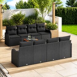 Transform Your Outdoor Space with 9 Piece Sofa Set