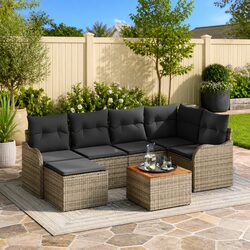 Elevate Your Outdoor Space with a 7 Piece Sofa Set