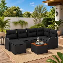 Elevate Your Outdoor Living with a 7-Piece Sofa Set