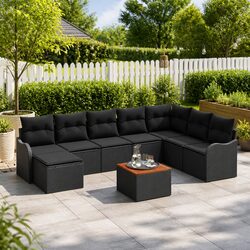 Transform Your Outdoor Space with a 9-Piece Sofa Set