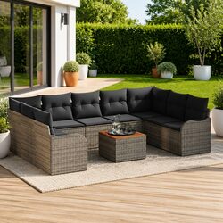 Transform Your Outdoor Space with a 10-Piece Sofa Set