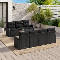 Elevate Your Outdoor Space with 8-Piece Sofa Set