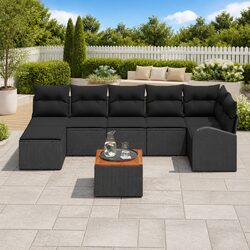 Elevate Your Outdoor Space with an 8-Piece Sofa Set