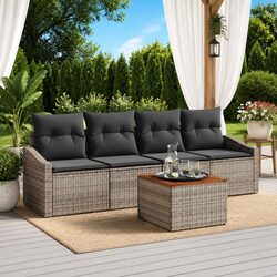 Enhance Your Outdoor Space with 5-Piece Sofa Set