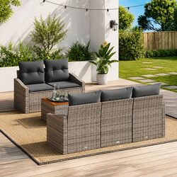 Enhance Your Outdoor Living with a 6-Piece Sofa Set