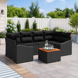 Transform Your Outdoor Space with a 7 Piece Garden Sofa Set