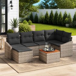 Transform Your Outdoor Space with This 7 Piece Sofa Set