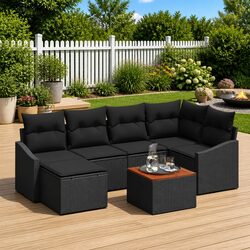 Elevate Your Outdoor Experience with This 7-Piece Sofa Set