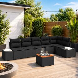 Transform Your Outdoor Space with 7-Piece Sofa Set