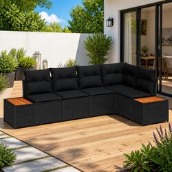 Stylish 5-Piece Garden Sofa Set for Outdoor Living