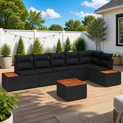 Enhance Your Outdoor Space with a 7 Piece Sofa Set