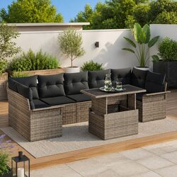 Enhance Your Outdoor Space with 8-Piece Sofa Set