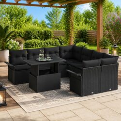 Enhance Your Outdoor Space with a 9-Piece Sofa Set
