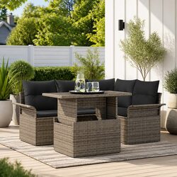 Transform Your Outdoor Space with a 5-Piece Sofa Set