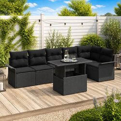 Enhance Your Outdoor Space with This 7-Piece Sofa Set