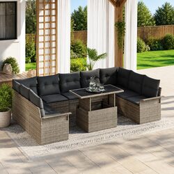 Enhance Your Outdoor Space with a 10-Person Sofa Set