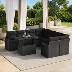 Elevate Your Outdoor Experience with a 9-Piece Sofa Set