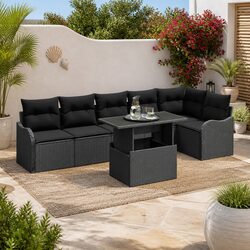 Enhance Your Outdoor Space with a 7-Piece Sofa Set