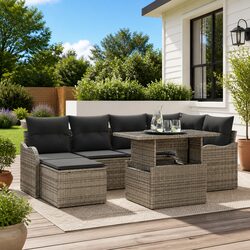 Transform Your Outdoor Space with a 7-Piece Sofa Set