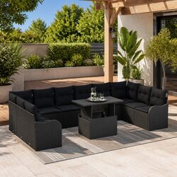 Enhance Your Outdoor Space with 11 Piece Sofa Set