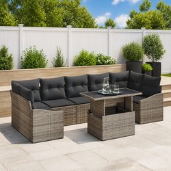 Enhance Your Outdoor Space with this 8-Piece Sofa Set