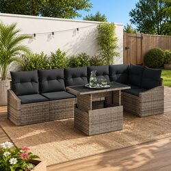Elevate Your Outdoor Space with This 7-Piece Sofa Set