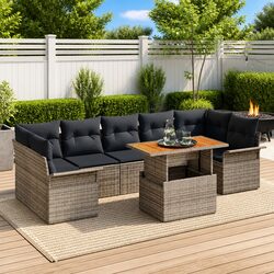 Transform Your Outdoor Space with This 8-Piece Sofa Set