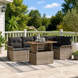 Elevate Your Outdoor Living with This 6-Piece Sofa Set