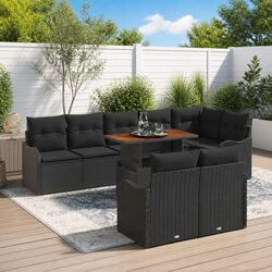 Elevate Your Outdoor Space with a 9-Piece Sofa Set