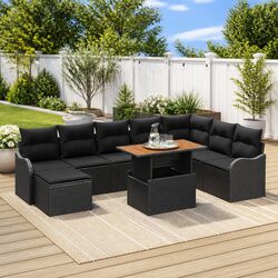 Transform Your Outdoor Space with a 9-Piece Sofa Set