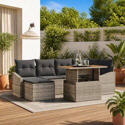 Enhance Your Outdoor Living with 7-Piece Sofa Set