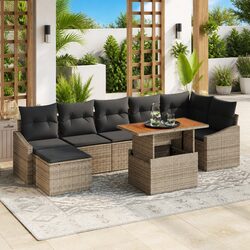 Elevate Your Outdoor Space with 8-Piece Garden Sofa Set