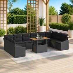 Transform Your Outdoor Space with This 11 Piece Sofa Set