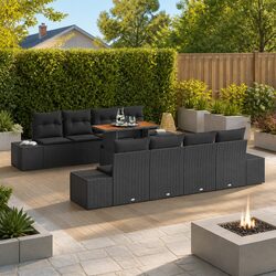 Enhance Your Outdoor Living with This 9-Piece Sofa Set