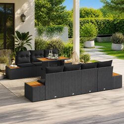 8-Piece Outdoor Sofa Set for Enhanced Patio Living