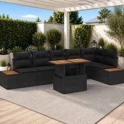 Transform Your Outdoor Space with This 7-Piece Sofa Set