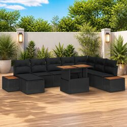 Enhance Your Outdoor Experience with This Rattan Sofa Set