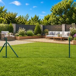 Enhance Your Outdoor Space with 26 Green Steel Fence Posts