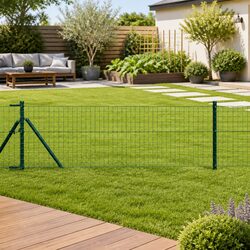 Elevate Your Outdoor Space with Green Steel Fence Posts