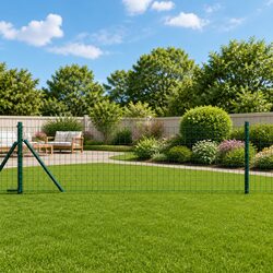Enhance Your Outdoor Space with Green Powder-Coated Garden Fence Posts