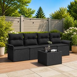 Enhance Your Outdoor Space with a 5-Piece Sofa Set