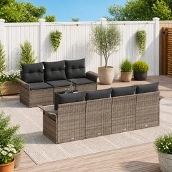 Enhance Your Outdoor Space with 8-Piece Sofa Set