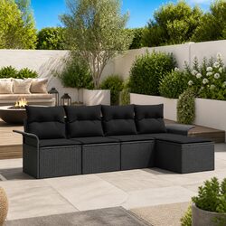 Transform Your Outdoor Space with this 5-Piece Sofa Set