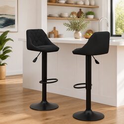 Black Velvet Bar Stools: Elevate Your Dining Experience