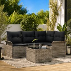 Transform Your Outdoor Space with This 5-Pc Sofa Set