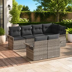Enhance Your Outdoor Space with a 7-Piece Garden Sofa Set