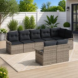 Enhance Your Outdoor Space with This 8-Piece Sofa Set